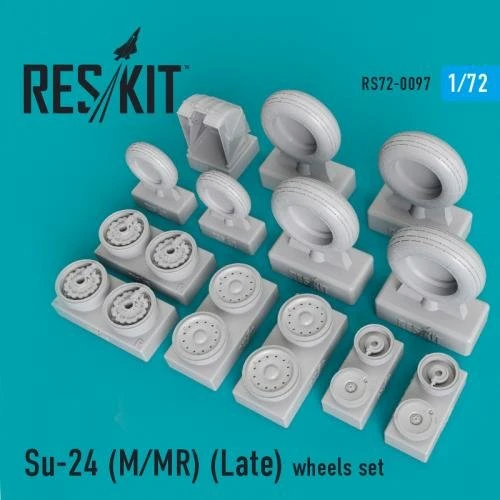 Смоляні колеса RESKIT для літака Су-24 (M/MR), пізнього типу RS72-0097