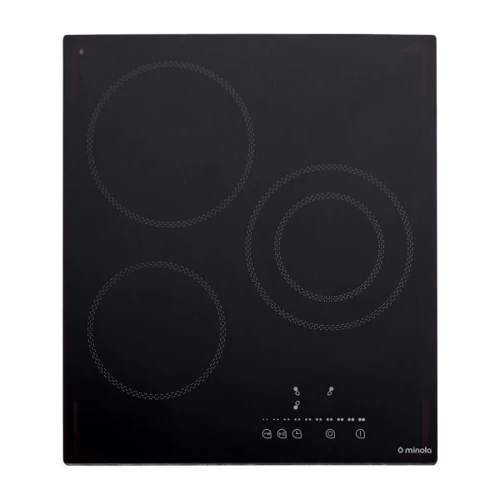 Варочная поверхность электрическая Minola MHS 4235 KBL: Количество конфорок 3