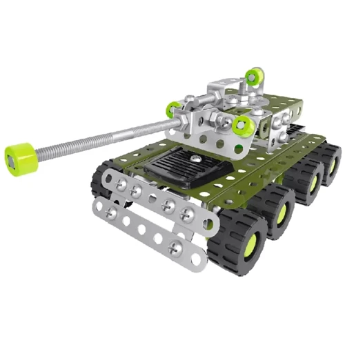 Металлический конструктор ТехноК Танк 174 детали (4951TXK)