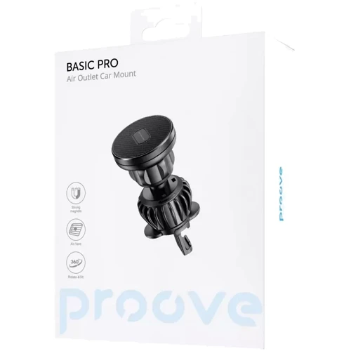 Держатель Proove Car Holder Air Vent Basic Pro Black фото 5