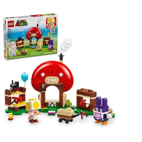 Конструктор LEGO Super Mario Nabbit в магазине Toad. Дополнительный набор (71429): Серия Super Mario