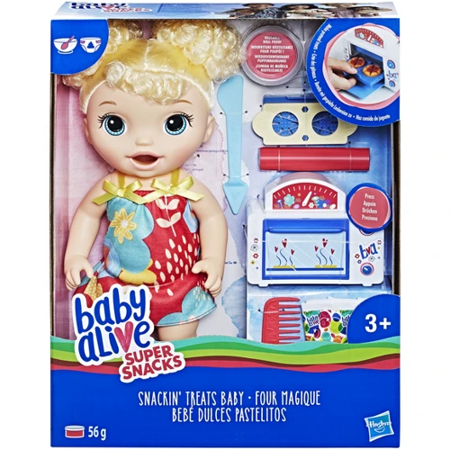 Кукла Hasbro Baby Alive "Малышка и еда" (E1947)