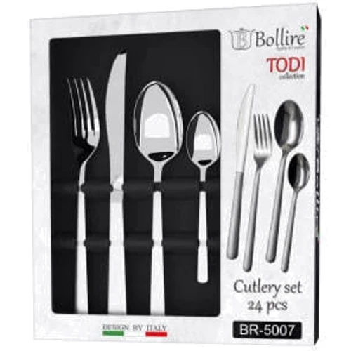 Набір столових приладів Bollire TODI 24 ін. (BR-5007)