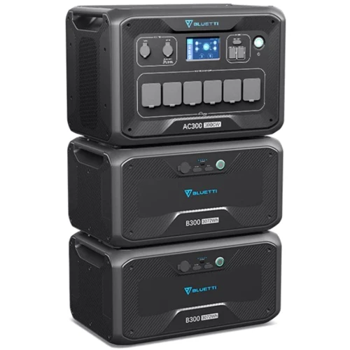 Зарядна станція Bluetti AC300 3000W + 2 battery module B300 6144Wh