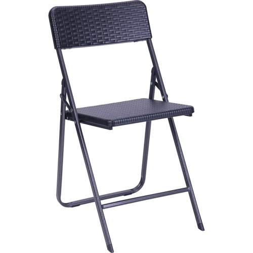 Стул складной AMF Морган YC-042 пластик Rattan Black (514749): Максимальная нагрузка, кг 100