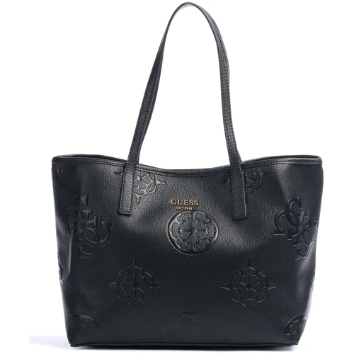 Жіноча сумка шоппер Guess Vikky Tote чорна (HWDB6995230-BLA)