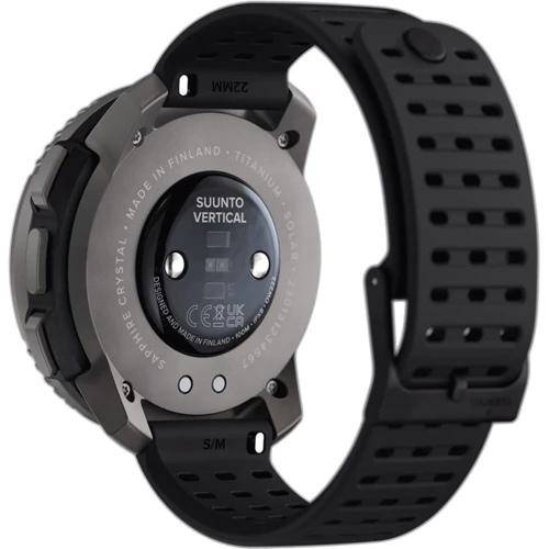 Смарт-часы Suunto Vertical Titanium Solar Black: Время работы 60 дней