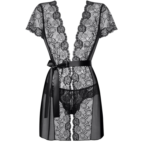 Пеньюар Obsessive Estiqua peignoir XL/2XL