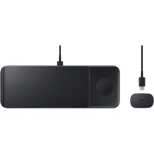 Зарядний пристрій Samsung Wireless Charger 3 Slots Black for Smartphones, Galaxy Buds and Galaxy Watch (EP-P6300TBRGRU) фото 7