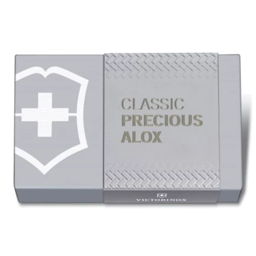 Мультитул Victorinox Classic SD Precious Alox Infinite Grey 58мм/5функций/рифленый серый (0.6221.4031G): Количество функций 5