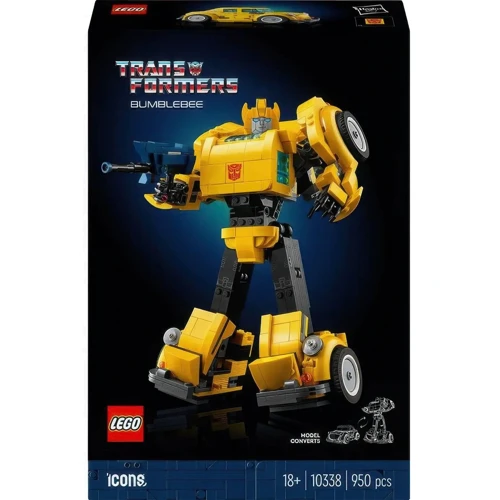 Конструктор LEGO Icons Трансформеры. Бамблби 950 деталей (10338)