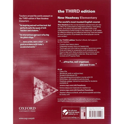 New Headway 3rd Edition Elementary: Teacher's Book: Производитель Oxford University Press