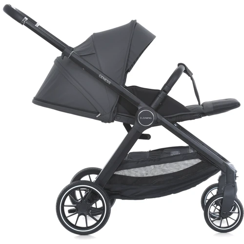 Коляска детская 2 в 1 El Camino Genesis Asphalt Gray (ME 1126 Asphalt Gray) фото 10