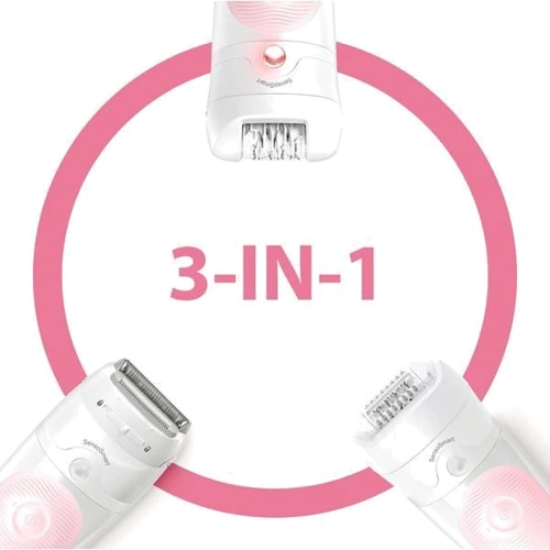 Епілятор Braun Silk-epil 5 SensoSmart SES 5/620: Кількість швидкостей епіляції 2