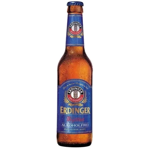 Упаковка пива безалкогольного Erdinger Alkoholfrei, светлое фильтрованное, 0.5% 0.33л х 12 бутылок (EUR4002103249535)