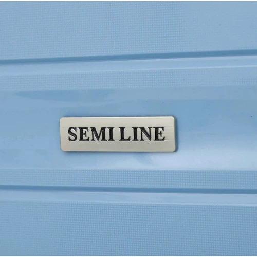 Чемодан Semi Line 20" (S) Blue голубой (T5616-1): Стиль Повседневный (Casual)