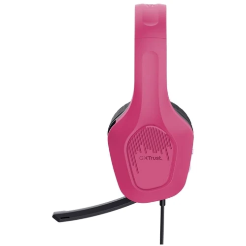 Наушники Trust GXT 415 Zirox 3.5mm Pink (24992): Тип крепления оголовные