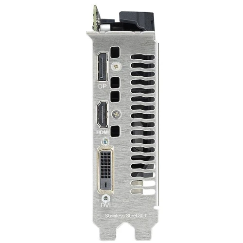 Відеокарта Asus GeForce GTX 1650 4096 Мб DUAL OC D6 P EVO (DUAL-GTX1650-O4GD6-P-EVO): інтерфейс PCI Express 3.0 x16