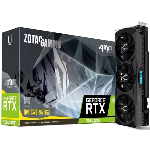 Видеокарта Zotac GeForce RTX 2060 SUPER AMP Extreme 8GB (ZT-T20610B-10P)
