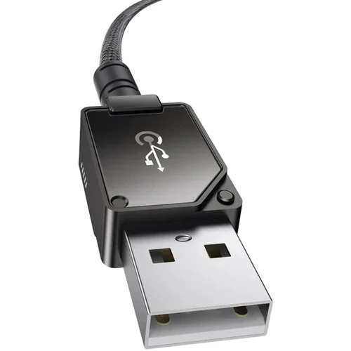 Кабель Baseus USB Cable to Lightning Unbreakable Series Fast Charging 2.4A 2m Black (P10355802111-01) фото 5