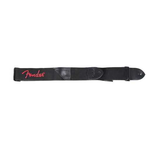 Ремень для гитар Fender Strap 2 Black Red Logo: Тип Ремни