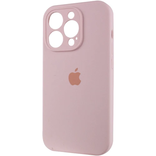 Чехол для iPhone Mobile Case Silicone Case Full Camera Protective Chalk Pink for iPhone 15 Pro Max: Материалы Силикон
