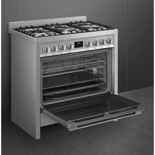 Плита комбинированная SMEG B95GMCX2: Тип духовки электричеcкая