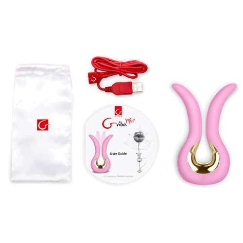 Инновационный маленький вибратор Gvibe Mini - Gvibe (Англия), розовый