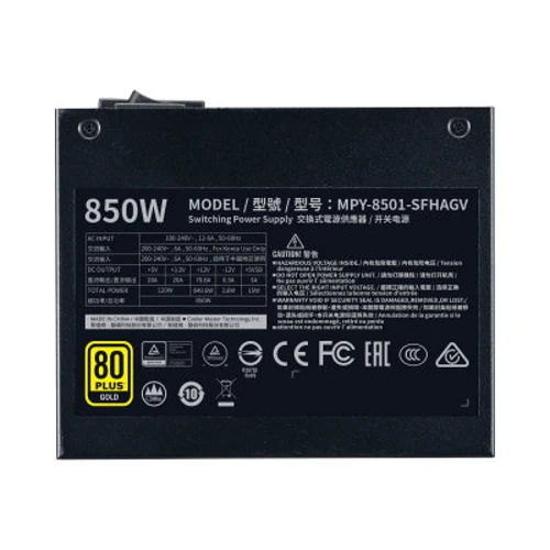 Блок питания Cooler Master V850 SFX Gold (MPY-8501-SFHAGV) фото 10