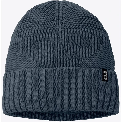 Шапка Jack Wolfskin Woods Cap L темно-синяя (1910021_1268)
