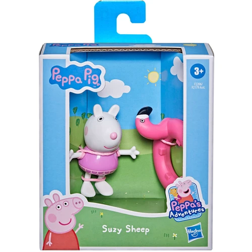 Фигурка Peppa Pig серии Веселые друзья - Сюзи с кругом Фламинго (F2206): Пол Унисекс