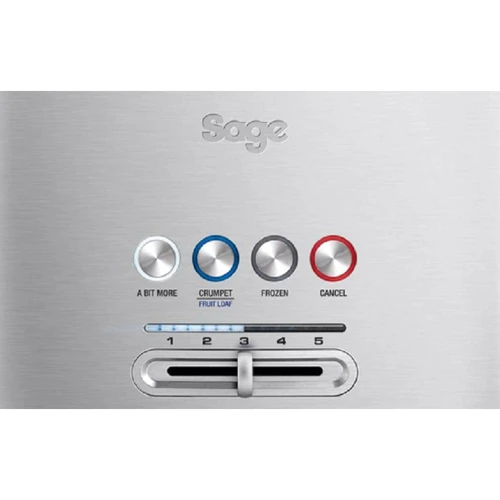 Тостер SAGE STA720BSS2EEU1: Материал корпуса металл/пластик