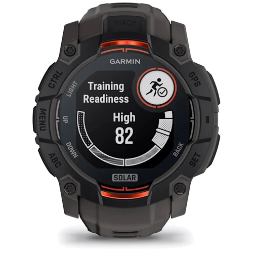 Смарт-часы Garmin Instinct 3 Solar 50mm Black with Charcoal Band (010-02935-00) фото 14