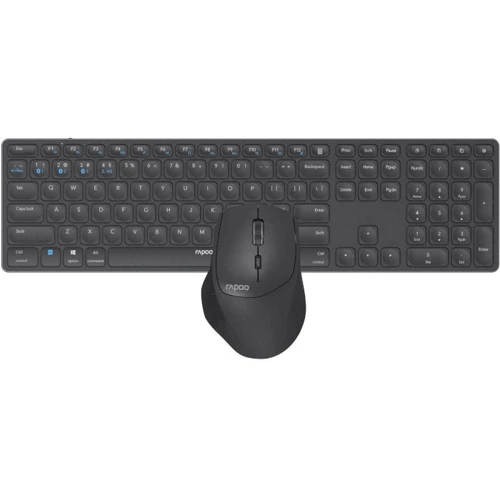 Комплект бездротовий RAPOO 9800M Dark Grey