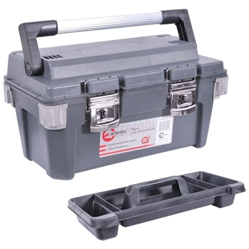 Ящик для инструмента с металлическими замками Intertool BX-6020