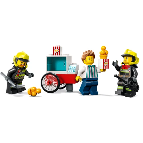 Конструктор LEGO The fire station and fire car Пожарное депо и пожарная машина (60375): Серия City