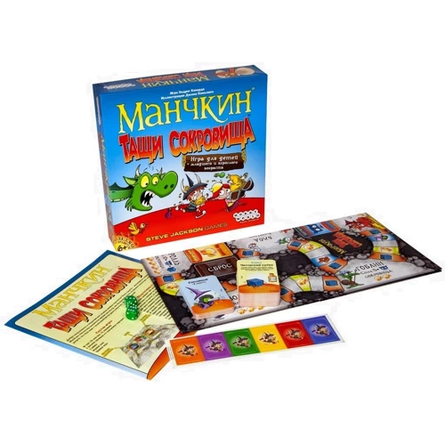 Настільна гра Hobby World Манчкин. Тягни Скарби (1385): Вид стратегічні
