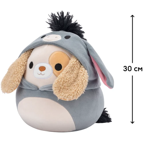 Мягкая игрушка Squishmallows Собака Гарри в одежде 30 см (SQER00934)