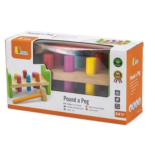 Стукачка Viga Toys Гвоздики (50827)