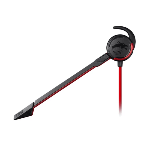 Наушники MSI Immerse GH10 (S37-2100952-D22): Тип конструкции вкладыши