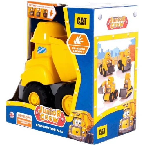 Самосвал Funrise CAT Junior Crew Веселые строители 14 см (82444)