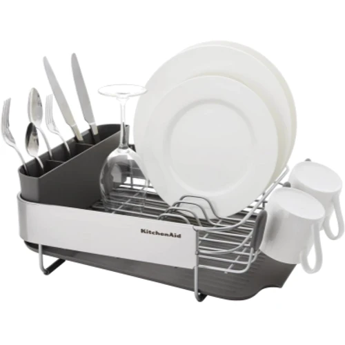 Підставка для сушіння посуду KitchenAid Sinkware 41x33x17 см сірий (KEG895BXCGA): Кількість ярусів 1
