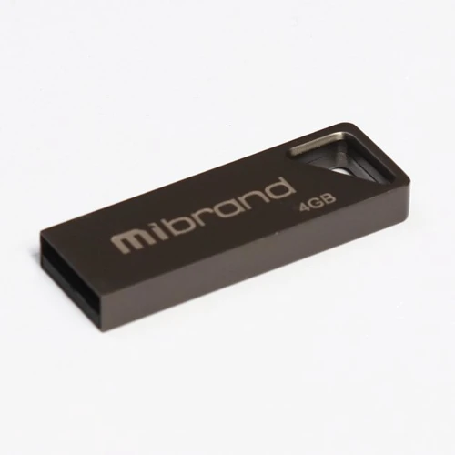 USB-флешка Mibrand 4GB Stingray Grey USB 2.0 (MI2.0 / ST4U5G)