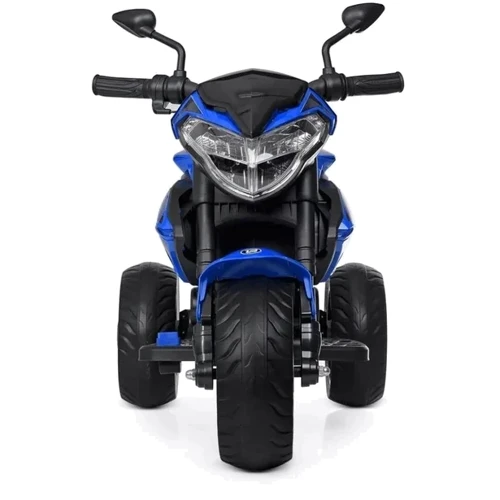 Детский электромотоцикл Bambi Racer синий (M 4152EL-4): Материал корпуса пластик