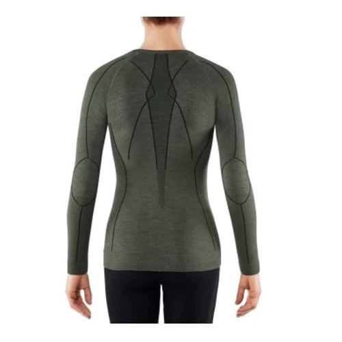 Термолонгслив Falke ESS Wool-Tech olive (33211-7830) 42 (S) оливковый фото 2