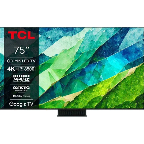 Телевизор TCL 75C855: Выход в интернет Ethenet / Wi-Fi / Bluetooth