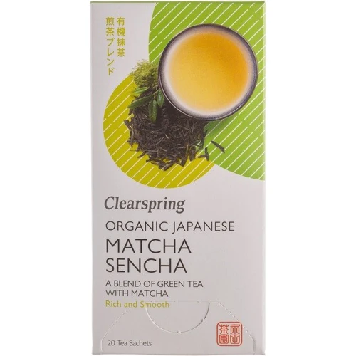 Чай Clearspring Matcha-Sencha Organic зеленый органический 36 г (5021554001614)