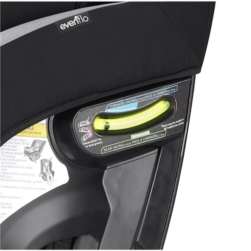 Автокресло Evenflo EveryStage LX Gamma (от 1,8 до 54,4 кг) (032884197576): Внутренние ремни 3-х точечный ремень с мягкими накладками