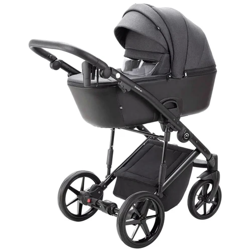 Коляска 2 в 1 Adamex Mobi Air (Thermo) ECO кожа 100% PS-112: Ширина шасси 58