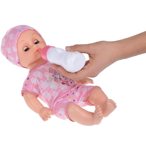 Пупс Same Toy с аксессуарами и звуком 38 см (8015E4Ut): Высота, см 38